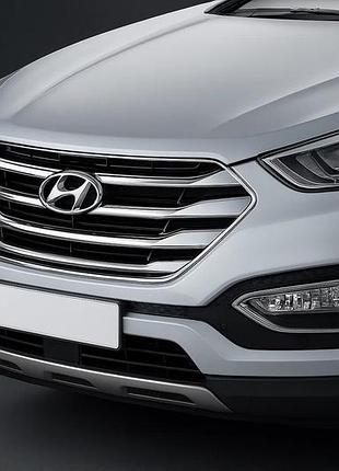 Хром накладки для tucson корея 2013-2015 (abs) для hyundai ix-35 рр