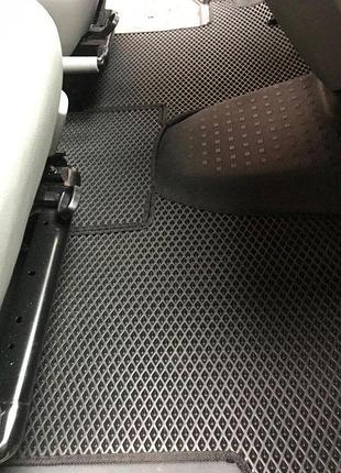Коврики eva (черные, передние, для 1-20261) для volkswagen t5 caravelle 2004-2010 гг