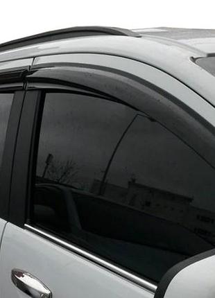 Вітровики renault / dacia lodgy 2013-2022 (скотч), 4 шт