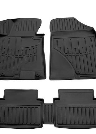 Коврики резиновые stingray 3d (5 шт, полиуретан) для hyundai i-30 2012-2017 гг