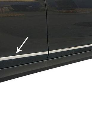 Молдинг дверний (4 шт, нерж) для bmw x1 e84 2009-2015 рр