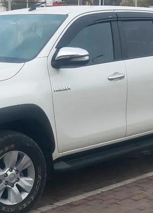 Вітровики (4 шт, hic) для toyota hilux 2015- рр