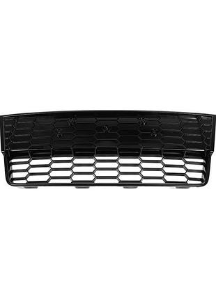 Решетка бампера ford focus 2011-2014, средняя, черный глянец, avtm, 1719219, 182813935
