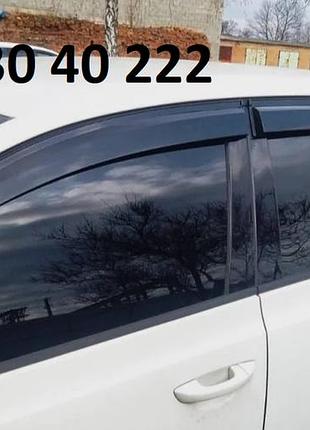 Вітровики volkswagen golf vi хетчбек 5d 2008-2013 (скотч), 4 шт
