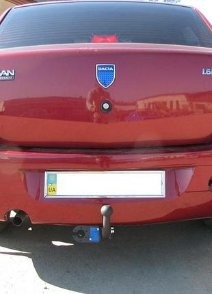 Фаркоп renault logan седан 2004-2012. тип с (знімний на 2 болтах)