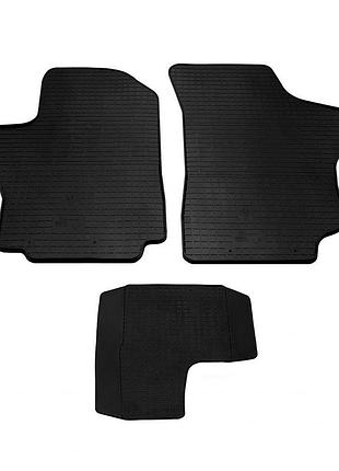 Резиновые коврики (3 шт, stingray premium) для hyundai h200, h1, starex 1998-2007 гг