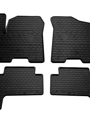 Резиновые коврики (4 шт, stingray premium) для nissan patrol y62 2010-2024 гг