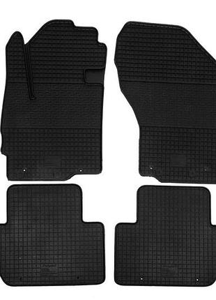 Резиновые коврики (4 шт, polytep) для mitsubishi outlander 2012-2021 гг