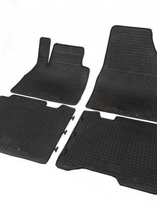 Резиновые коврики (4 шт, polytep) для renault kangoo 2008–2020 гг