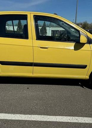 Накладки на арки abs (4шт, 5d, чорні) для hyundai getz 2002- рр