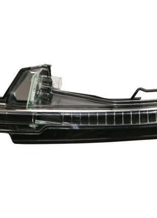 Оригинальный указатель поворота audi q5 eur/usa 2016-2025 правый, в зеркале vag 4m0949102a