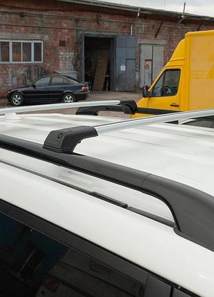 Перемички на рейлінги без ключа (2 шт) чорний для nissan juke 2010-2019 рр