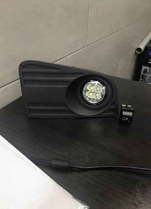 Протитуманка led (діодна, пасажирська сторона) для volkswagen crafter 2006-2016 рр