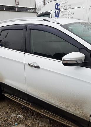 Дефлектори вікон (вітровики) ford kuga 2012-2019 (на скотче) (hic)