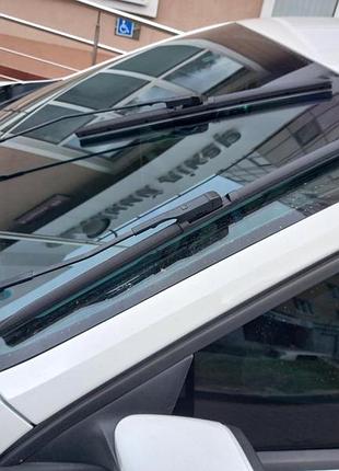 Щітки склоочисника hybrid universal 380mm + 3 адаптера, гібридні
