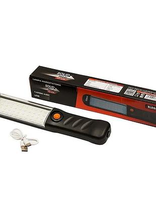 Переноска діодна maxi акумуляторна 2000mah 48 led/usb elegant 101 539 (25шт/ящ)