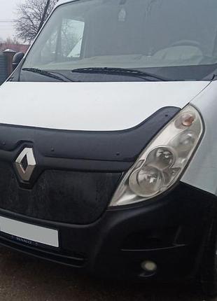 Зимова решітка (2014-2019, верхня) матова для renault master рр