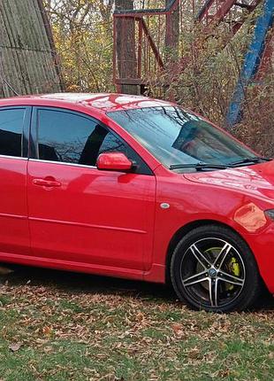 Окантовка окон нержавейка (4 шт) хэтчбек для mazda 3 2003-2009 гг