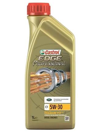 Моторное масло castrol edge professional c1 5w-30 land rover 1л castrol 1537ee