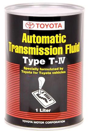 Трансмиссионное масло toyota atf type t-4, 1л toyota/lexus 0888681016