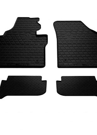 Гумові килимки (stingray) 4 шт, premium - без запаху для volkswagen touran 2010-2015 рр
