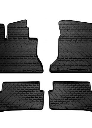 Гумові килимки (4 шт, stingray premium) для mercedes c-сlass w205 2014-2021 рр
