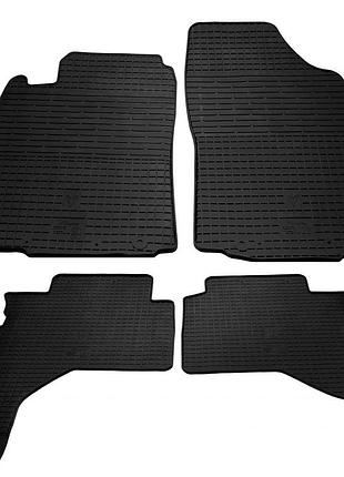 Резиновые коврики (4 шт, stingray premium) для mitsubishi pajero sport 1996-2007 гг
