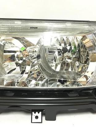 Фара передняя subaru forester (sg) 2006-2008, левая, электрическая регулировка, с корректором, без ламп (h1/hb3/wy21w/w5w), depo,