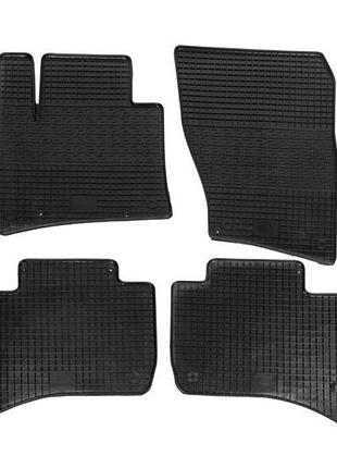 Резиновые коврики (4 шт, polytep) для volkswagen touareg 2010-2018 гг