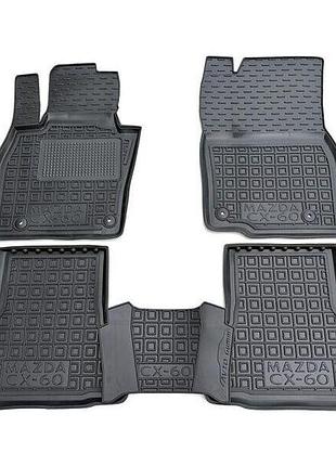 Килимки салона mazda cx60 2022- (5шт) "avto-gumm" 11995