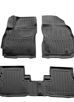 Резиновые коврики stingray 3d (2010-2026, eu, 4 шт, полиуретан) для mazda 5