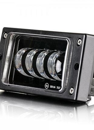 Додаткові фари led - ваз 2110-60w дхо (4*15w) лінза/рамка/daylight 3w/ip68 (1шт)