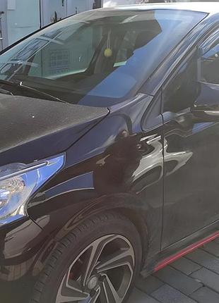Накладки на дзеркала bmw-style (2 шт) для peugeot 208 2012-2019 рр