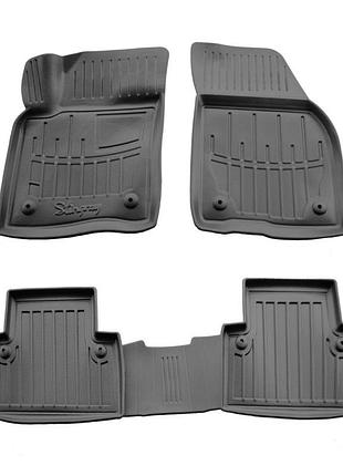 Резиновые коврики stingray 3d (5 шт) для volvo c30 2006-2012 гг