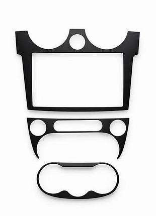 Накладки на панель (meric) для chevrolet spark 2004-2009 рр
