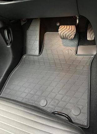 Резиновые коврики stingray (4 шт) для renault scenic/grand 2016-2025 гг