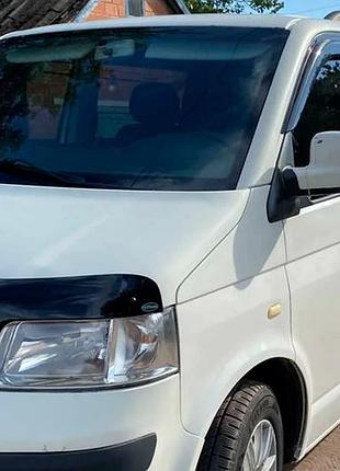 Ветровики на окна (2 шт, hic) для volkswagen t5 multivan 2003–2010 гг