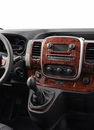 Накладка на торпеду титан для nissan nv300/primastar 2016- рр
