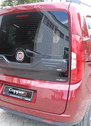 Накладка на крышку багажника (abs) для fiat doblo ii 2010-2022 гг