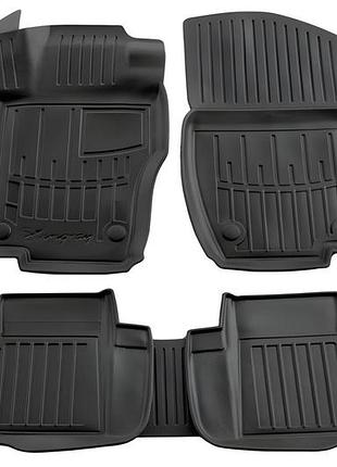 Коврики резиновые stingray 3d (5 шт, полиуретан) для mercedes ml w164 2005-2011 гг