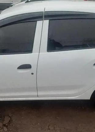 Вітровики renault / dacia sandero i/ii 2008-2020 (скотч), 4 шт