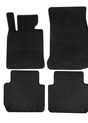 Резиновые коврики (4 шт, polytep) для bmw 3 серия e46 1998-2006 гг