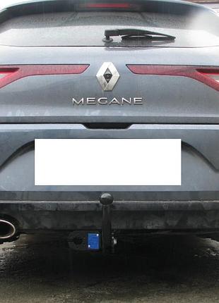 Фаркоп renault megane 4 хетчбек 2015- +електропакет, гак знімається