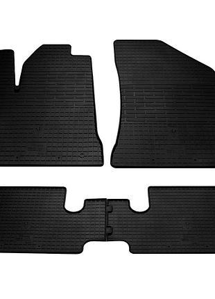 Резиновые коврики (4 шт, stingray premium) для peugeot 3008 2008-2016 гг