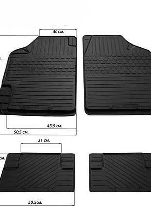 Універсальні килимки (4 шт, stingray premium)