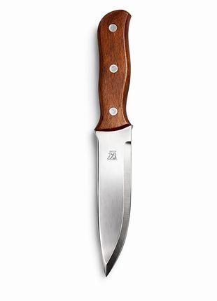 Кухонный нож с деревянной ручкой 178 мм (7"), нержавеющая сталь