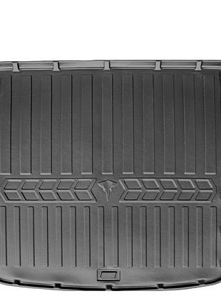 Килимок в багажник stingray 3d (7-місний зі складеним 3-м рядом) для volkswagen id.6 2021- рр