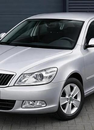 Накладки на дзеркала (2 шт., нерж) omsaline - італійська нержавійка для skoda octavia ii a5 2006-2010 рр