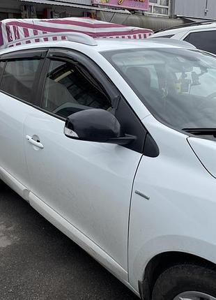 Дефлектори вікон (вітровики) renault megane iii 2008-2016 combi (hic)