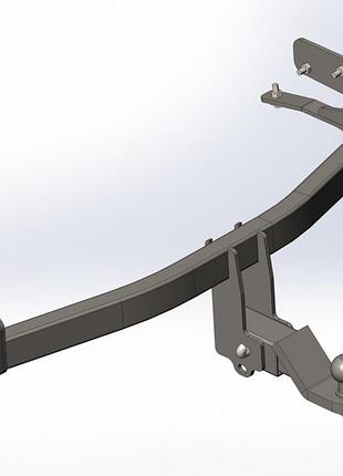 Фаркоп dodge journey 2011-2021 usa, під квадрат
